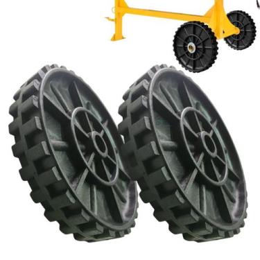 Imagem de 2 Rodas Maciça Betoneira Para Metalpama 400 Lt Resistente - Menegotti