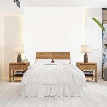 Imagem de Papel de Parede Textura Priam Branco e Cinza - Rolo com 10 Metros  Rev