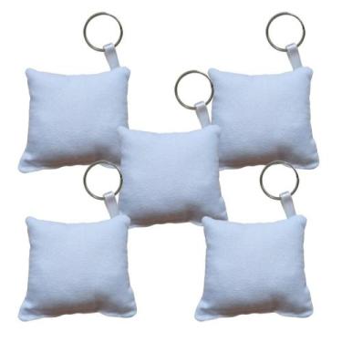 Imagem de Kit 5 Almochaveiros Poliester Ideal Sublimação - Magic Enxovais, Branc