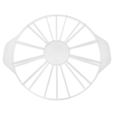 Imagem de Xhziy Cortador de bolo 10/12 cópias com alça Marca de parte de bolo dupla face O fatiador de bolo fatia uniformemente. Adequado para bolos de até 40 cm de diâmetro -1 peça