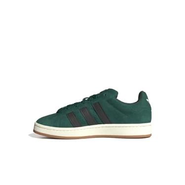 Imagem de adidas Campus 00s Tênis masculino, verde universitário/preto/branco, tamanho 43, Verde universitário/preto/branco, 43