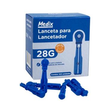 Imagem de Lanceta para Lancetador 28G Caixa c/ 100 - Medix