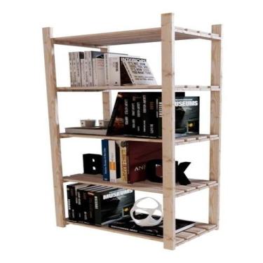 Imagem de Prateleiras Em Madeira Pinus Montessoriana P/ Vasos Promo - Technox