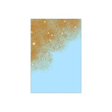 Imagem de Painel De Festa Vertical 1,50 x 2,20 - Efeito Glitter Dourado no fundo