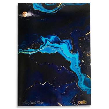 Imagem de Pasta Aba Elástico Ofício L'Éléphant Bleu Marmo Moon Dello,  Marmo Moo