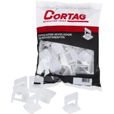 Imagem de Espaçador Nivelador Para Piso 1,5mm Cortag 100 Peças