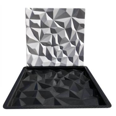 Imagem de Forma 3D Gesso e Cimento ABS - Diamante 30x30 - Xmoldes Formas 3D