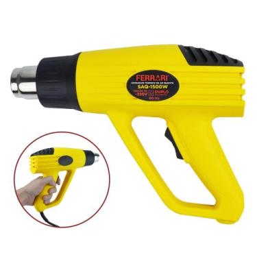Imagem de Soprador Térmico 1500w Profissional Com Velocidade Variável 300-500C -
