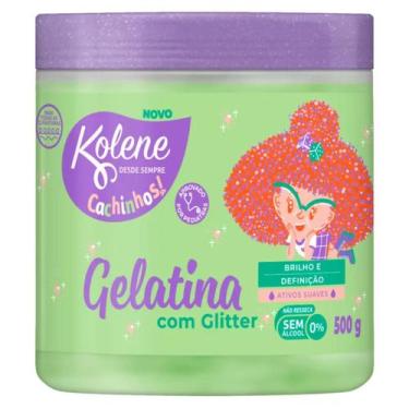 Imagem de Gelatina Kolene Cachinhos com Glitter 500g