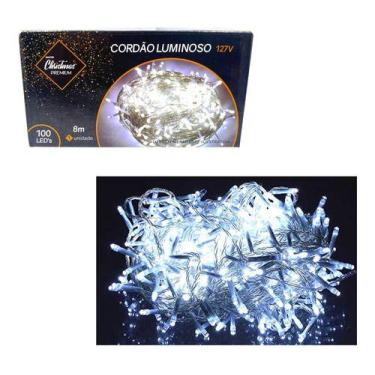 Imagem de Cordão Luminoso Pisca Pisca 100 Leds 8 Metros 127v - Rio Master, 127