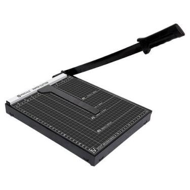 Imagem de Guilhotina 30cm Papel A4 10 folhas c/trava Procalc PC-GTZK01
