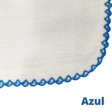 Imagem de Fralda de Ombro 70x70 cm Marca Cremer  Pinte e Borde com faixa de 15cm