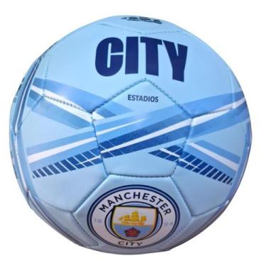 Imagem de Bola Manchester Cit Campo Oficial  5 Licenciada Costurada  - Sportcom,