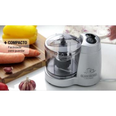 Imagem de Mini Processador de Alimentos Black&Decker HC32P - 2 Velocidades Pulsa