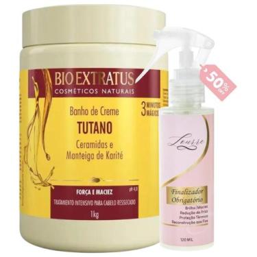 Imagem de Kit Tutano 1 Banho 1L + Finalizador Obrigatório Lourre 120ml - BIOEXTR