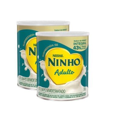 Imagem de Kit 2 Leite em Pó Ninho Adulto Lata 350g