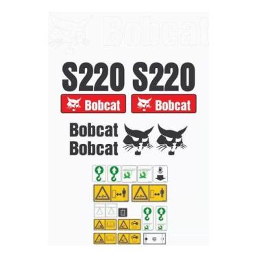 Imagem de Kit Adesivos Bobcat S220 - SPTS