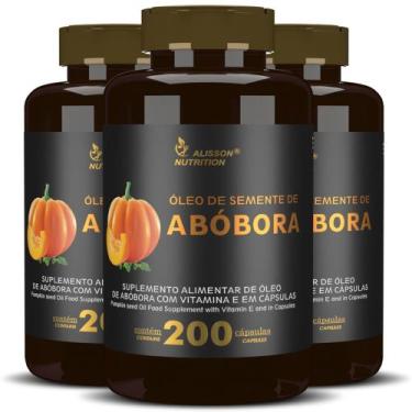 Imagem de Oleo De Semente De Abóbora 3x200 Cápsulas Softgel Matéria Prima Import