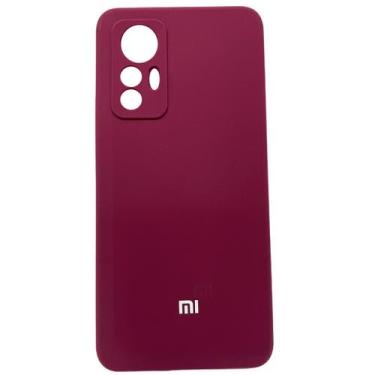 Imagem de Capa Silicone Veludo Anti Impacto Para Xiaomi Mi 12 Lite - Tesla Store