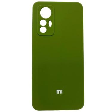 Imagem de Capa Silicone Veludo Anti Impacto Para Xiaomi Mi 12 Lite - Tesla Store