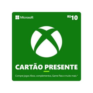 Imagem de Cartão Presente Digital Xbox R$ 10,00 Microsoft