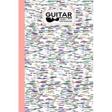 Imagem de Guitar Tab Notebook: Guitar Tab Notebook Horizontal stripe Cover, Blank Guitar Tab Manuscript Paper, 120 Pages - Size 6" x 9" by Boris Wegener