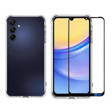 Imagem de Kit Capinha Capa Antiqueda para Samsung Galaxy A15 + Película de Vidro 3D