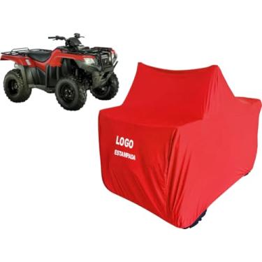 Imagem de Capa Alta Durabilidade Quadriciclo Honda Trx 420 FourTrax (Vermelho)