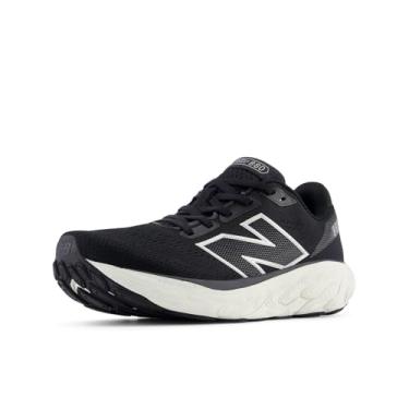 Imagem de New Balance Fresh Foam X 880 V14 Tênis de corrida feminino, Preto/sal marinho/prata metálico, 6 Wide
