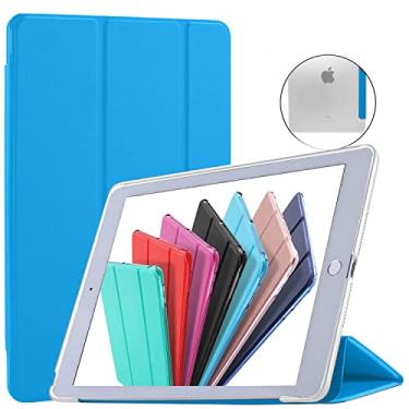 Imagem de DuraSafe Cases Para iPad Mini 5 7,9 polegadas 2019 [Mini 5ª geração] A2133 A2124 A2126 A2125 Capa traseira rígida de Smart PC translúcida - Céu