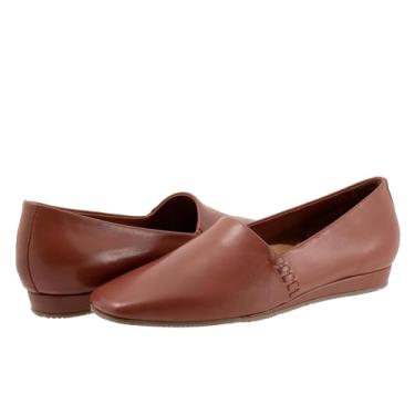 Imagem de SoftWalk Mocassim feminino Vale, Ferrugem, 6.5 Wide