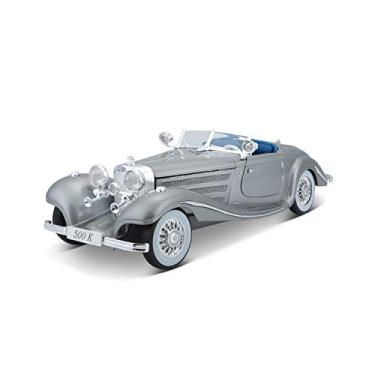 Imagem de Carro Premiere Edition 1.18 Modelo Mercedes-Benz 500 K Typ Specialroadster 1936 Maisto Vermelho