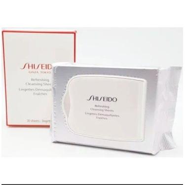 Imagem de Refreshing Cleansing Sheets Shiseido- 30 unidades.
