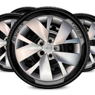 Imagem de Jogo Calota Aro 15 5x100 Design Polo Compatível Volkswagen