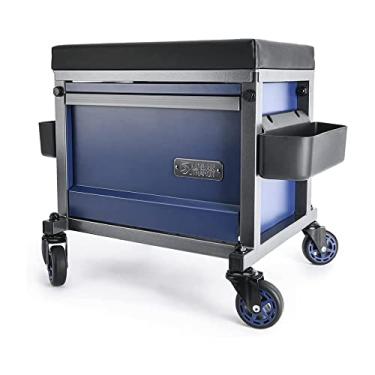 Imagem de URBANTRANSIT Sidekick Shop Stool 227 kg. Capacidade para projetos dentro da garagem, casa e oficina