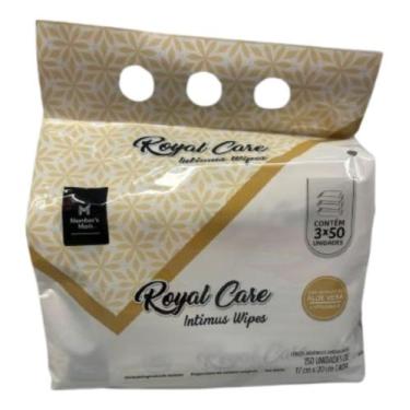 Imagem de Lenço Umedecidos Royal Care Intimus Wipes Importado 150un