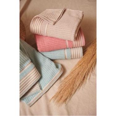 Imagem de Kit 2 Toalhas de Banho Premium Jacquard 100% Algodão - LM Petter, Azul