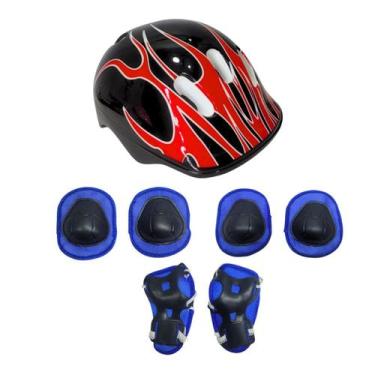 Imagem de Capacete De Proteção Infantil E Acessórios Para Pratica Esportiva - JR