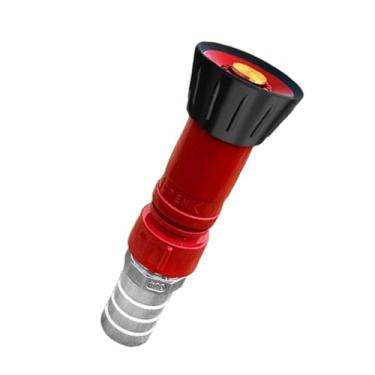 Imagem de Bothyi Alta pressão aspersor de cabeça de spray vermelho encaixe versátil bico de mangueira de água para pomar para o jardim de jardim de animais de, 3.2 Cm