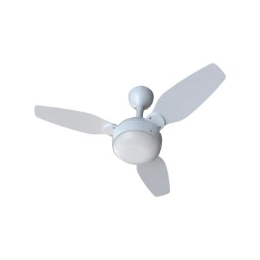 Imagem de Ventilador de Teto Ventisol Legacy Inverter para 2 lâmpadas E27 até 20W com Controle Remoto - Branco/Pinus