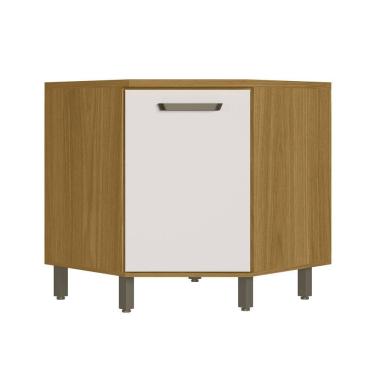 Imagem de Balcão Canto Criare com Tampo 1 Porta Poliman