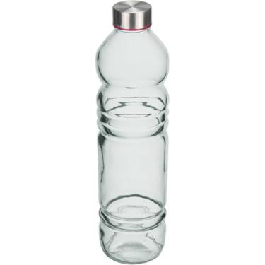 Imagem de GARRAFA ÁGUA SUCO HOME&CO VIDRO 1,2L 31x8x8cm TRANSPARENTE