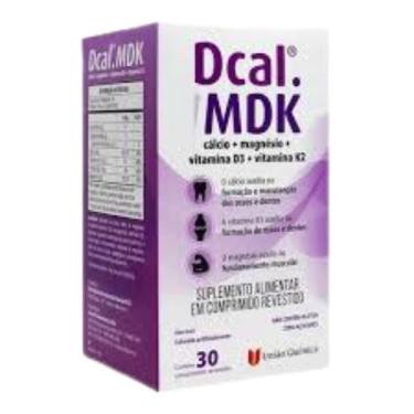 Imagem de Dcal mdk suplemento alimentar C/30 comp. cálcio + magnésio + VIT. D3 + VIT. K2