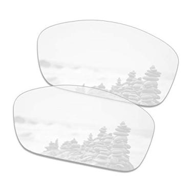 Imagem de SmartVLT Lentes de reposição masculinas para óculos de sol Oakley Canteen 2014 OO9225 - 12 opções, Transparente, One Size