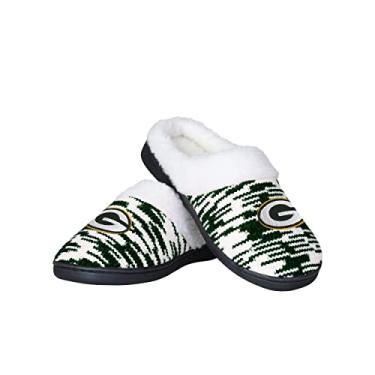 Imagem de Green Bay Packers Sherpa forrado Colorblend Cup Sole - feminino pequeno