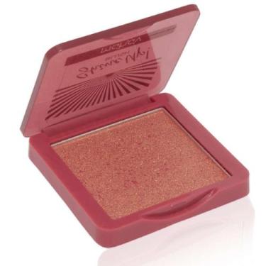 Imagem de Blush Iluminador Shine Up  Mahav  Cor Vibrante e Brilho Natural para o