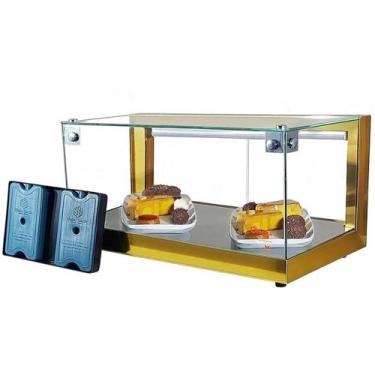 Imagem de B-VF62 - Vitrine fria Beta 62cm Dourada com 12 Gelo-X - Bivolt - Omega