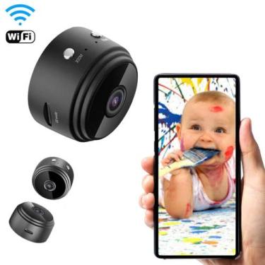 Imagem de Camera Espiã Sem Fio Com Som Visão Noturna Escuta Az200 - WCAN