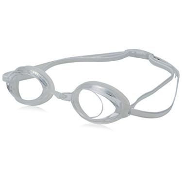 Imagem de Speedo Óculos de natação unissex infantil Vanquisher 2.0 Junior, transparente
