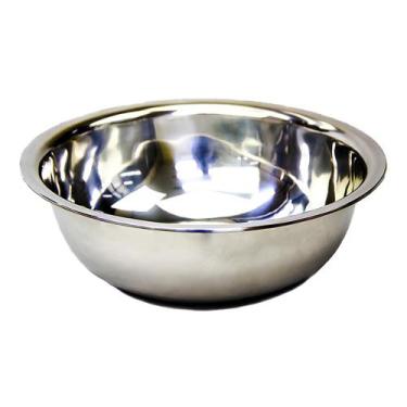 Imagem de Bacia Redonda em Aço Inox 4,6L P/ Cozinha 34cm - Ferimte